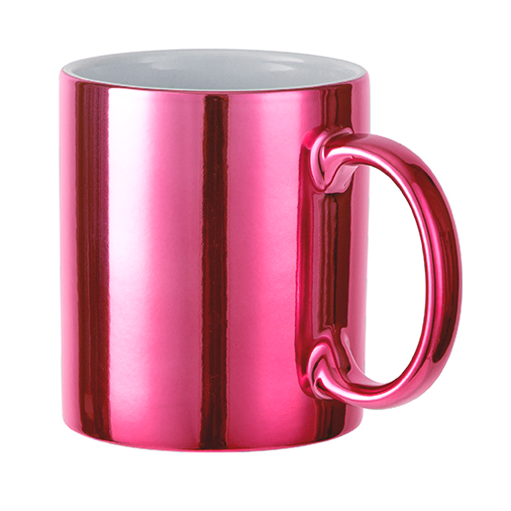 Jarro Sublimable Chapado Fucsia 11oz