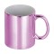 Jarro sublimable chapado rosa oro 11oz