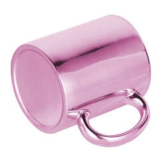 Jarro sublimable chapado rosa oro 11oz