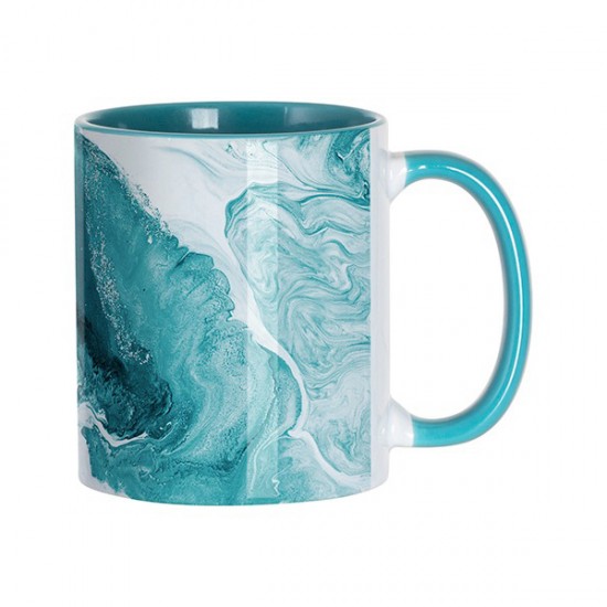 Jarro Sub. int. y asa de color turqueza