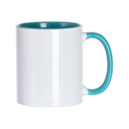 Jarro Sub. int. y asa de color turqueza