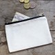 Monedero sublimable de lino 10cm x 15cm