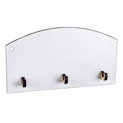 Porta llave de pared Madera Cristal Sublimable