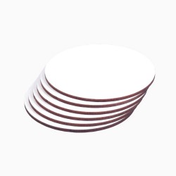 Set 6 posavasos MDF sub. redondos 10cm Set 6 posavasos MDF sub. redondos 10cm