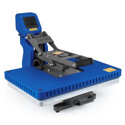 Prensa Plana Auto c/bandeja 40x60 Azul