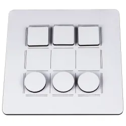 Tateti Madera Cristal sub. 14,5x14,5cm