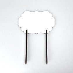 Topper para Torta N°1 5 unidades