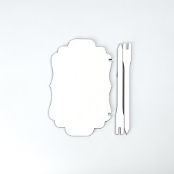 Topper para Torta N°1 5 unidades