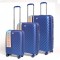 Set Valijas Polipropileno Premium 20" 24" 28" Azul