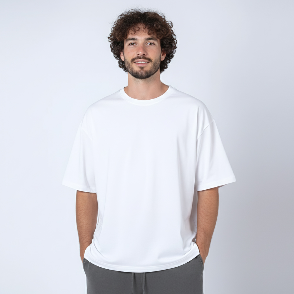 Camiseta Oversize Blanco