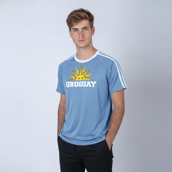 Camiseta Sol Uy Celeste