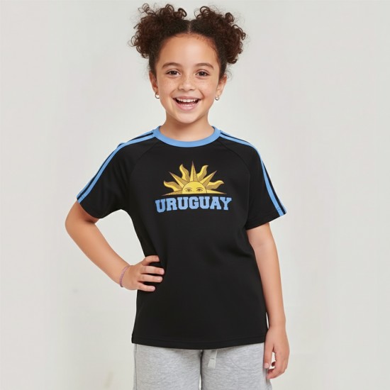 Camiseta Sol Uy Jr Negro