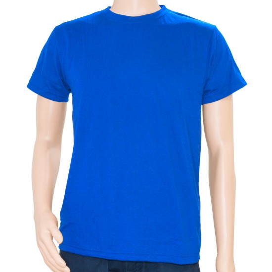 Camiseta Básica PolyCotton Azul francia