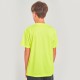 Camiseta Dry Kids Amarillo Fluo