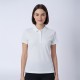 Remera Polo Dry Dama Blanco