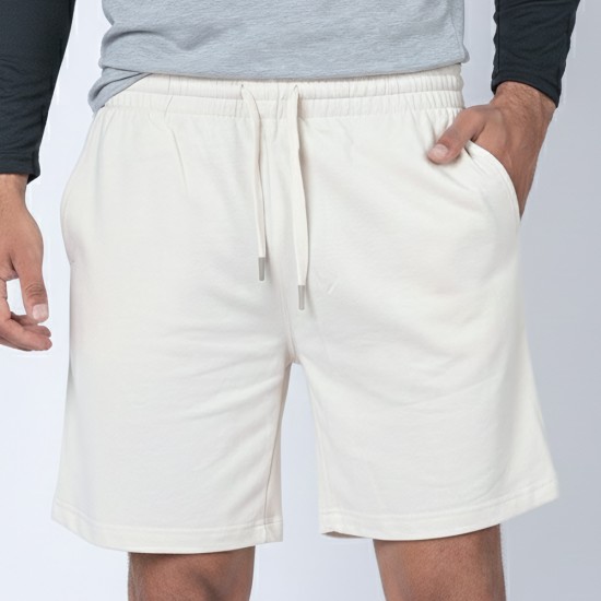 Short adulto French Terry Off White