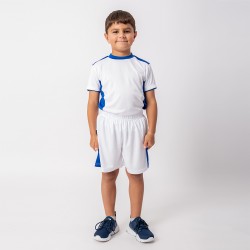 Conjunto Futbol Niño Blanco/Azul Francia
