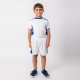 Conjunto Futbol Niño Blanco/Azul Francia