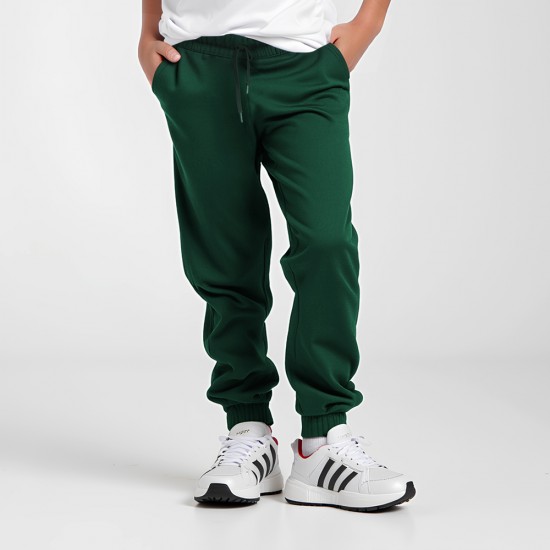 Pantalu00f3n Felpa Unisex Niu00f1o Verde