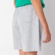 Short French Terry Niño Gris Melange
