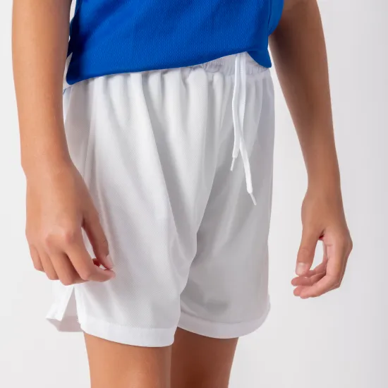 Short de Futbol PRO Niño Blanco