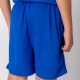 Short de Futbol PRO Niño Azul