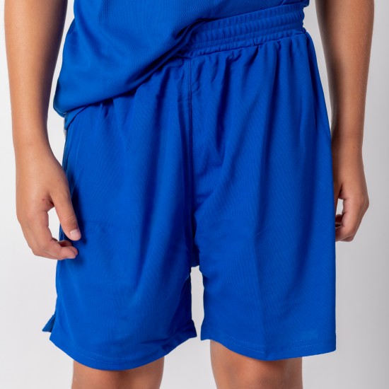 Short de Futbol PRO Niño Azul