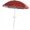 Sombrilla de Playa con Anclaje 2m Rojo