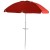 Sombrilla de Playa con Anclaje 2m Rojo
