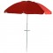 Sombrilla de Playa con Anclaje 2m Rojo