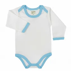 Body Sublimable M/L Blanco/Celeste