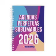 Agenda Perpetua Tapa Tela Sublimable
