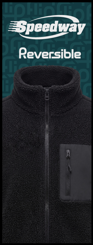 Nueva campera polar Flip, reversible