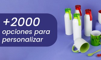 + 2000 opciones para personalizar